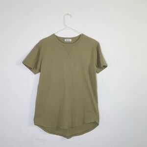 Men's Kuegou Rounded Hem T-Shirt